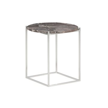 Wendelbo Circle Sofabord Pietra Grey Stål 